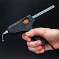 Pikkukuva 4 / 4: Kuuma Liimapistooli 40W + 2 Täyttöä Korjaamiseen Askarteluun 15.5x15.5x2 cm Svart Orange