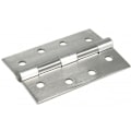 Miniatyrbillede 2 af 4: Robust hængsel 63x44mm Fast rustfri stålaksel -1 par - 2stk - IBFM - Rektangulær - Til skrue