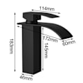 Miniatyrbilde 3 av 4: Sort Maple Foss Armatur i Rustfritt Stål Plastic material B