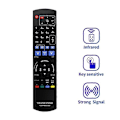 Miniatyrbilde 2 av 5: Erstatningsfjernkontroll N2QAKB000082 for Panasonic Blu-Ray Disc Player DMP-BD65 Dmp-BD45 black