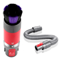 Pikkukuva 4 / 5: Imurin harjaliitin Dyson V7 V8 V10 V11 V15 -imureille, pehmeä harjan puhdistustyökalu jatkoletkulla