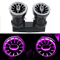 Miniatyrbild 5 av 5: Bakre Luftkonditioneringsventiler 64-Färgs LED Turbin Ambient Belysning för Mercedes Benz C /E/GLC/ Klass W213