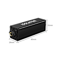 Miniatyrbillede 3 af 5: 6.5 Audio Isolator Lydstrøm Støjeliminator Jordforbindelsesisolator TS Audio Isolator Lydbalan