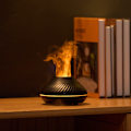 Miniatyrbild 4 av 5: USB Vulkansk Flamma Design Aromspridare Portabel Luftfuktare CN Black
