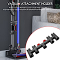 Miniatyrbilde 2 av 5: Holder Tilbehør for Dyson V7 V8 V10 V11 V15, Dokkingstasjon Organizer for Dyson Støvsuger med 9 Oppbevaringsspor