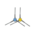 Miniatyrbillede 4 af 5: 26 STK til Midea M9 / Eureka NERE10s E10S / ETA Aurum PRO 6241 Robotstøvsuger Udskiftning Hoved Side Moppeklud Filter Dele