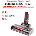 Miniatyrbilde 2 av 5: Turbinbørstehode for Dyson V7 V8 V10 V11 V15 Støvsuger Gulvmunnstykke med LED-frontlykter