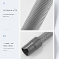 Miniatyrbilde 3 av 5: Forlengelsesslange og avtrekkerlås for Dyson - Fleksibel slange og bryterholder for Dyson V15 V11 V10 V8 V7 støvsuger