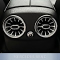 Miniatyrbild 3 av 5: Bakre Luftkonditioneringsventiler 64-Färgs LED Turbin Ambient Belysning för Mercedes Benz C /E/GLC/ Klass W213