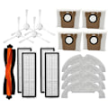 Miniatyrbillede 1 af 5: Til Xiaomi Robotstøvsuger X10 Robotstøvsuger Hepa Filter Moppeklud Klude Støvposer Reservedele