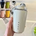 Miniatyrbillede 1 af 4: 320ml Smeg Kaffekrus Rustfrit Stål Rejsevandflaske Isoleret Kop 8 Farver Hvid