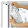 Miniatyrbilde 4 av 5: Universal Myggnett Vaskbart Mesh Justerbart Rødt Beskyttelse Mygg Fluer Maksimal Høyde 130x150cm 1.5*2m