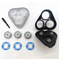 Miniatyrbillede 2 af 5: Komplet erstatningshoved til Philips Norelco Series S5000 barbermaskiner S5370 S5571 S5420 S5140