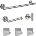 Miniatyrbilde 3 av 5: TONCHEAN Maple Inoxide Håndklestativ for Baderom 6 Deler - Gull Gold 5PCS
