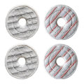Miniatyrbilde 1 av 5: 4-pakning Mikrofiber Vaskbar for Spin & Clean Mopp Refill Støvsuger Tørr og Våt Bruk Moppekluter Pad