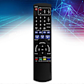 Miniatyrbilde 4 av 5: Erstatningsfjernkontroll N2QAYB000236 for Panasonic DVD-opptaker ShowView DMR-EX85 / DMR-EX87 / DMR-EX Black