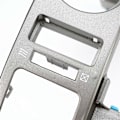 Miniatyrbild 3 av 5: Vänster Center A/C Instrumentbräda Skydd Luftventil Trim Panel för Prius 2004-2006 Biltillbehör Ersättning 55670