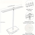 Miniatyrbillede 3 af 5: Øreringeholder, 144 poser med træbase, displaystativ Storing necklaces-a