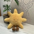 Miniatyrbild 5 av 5: Söt Måne Sol Plyschleksak Tecknad Väder Plyschleksak Barn Sovrum Dekoration Soffkudde