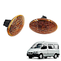 Miniatyrbillede 2 af 5: Bil Blad Board Lampe Side Markeringslys Side Lampe Blinklys til Ford it MK5 MK6 1996-2006 1