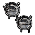 Pikkukuva 3 / 5: Pari auton etu LED sumuvaloa sumuvalaisin DRL-ajovalo - BMW F20 F22 F30 F35 LCI W LED-polttimoille 631