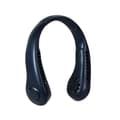 Supmango Bærbar Halsventilator - Mini Støjsvag Elektrisk Ventilator USB Genopladelig L21 Dark Blue