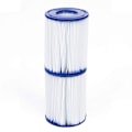 Miniatyrbillede 3 af 4: Vandfilterpatron 58094 til Intex AB 530/800 Gal Filterpumpe HEPA Filter, 10,6x13,6 cm 1PCS
