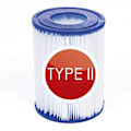 Miniatyrbillede 1 af 4: Vandfilterpatron 58094 til Intex AB 530/800 Gal Filterpumpe HEPA Filter, 10,6x13,6 cm 1PCS