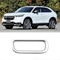 Miniatyrbild 3 av 5: Ram för varningslampa för bil, nödljus, strömbrytare, täcklist för Honda Vezel HR-V HRV 2021 2022 Silver