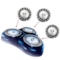 Pikkukuva 2 / 5: 3 kpl:n vaihtoterä Philips Norelco HQ3 HQ4 HQ55 HQ56 HQ6900 HQ6868 HQ5812 HQ6874 -parranajokoneeseen