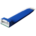 Miniatyrbillede 4 af 5: 2.54MM STM32 Programmeringsprobe Modul Programmering STM8 Pogo Pin XH2.54 Socket DuPont Kabel DIY Test,