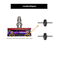 Miniatyrbilde 5 av 5: Myke plysjstrimler + frontrulle og aksel reservedeler for Dyson V6 V7 V8 V10 V11 V15 støvsugerhode