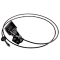 Pikkukuva 2 / 5: 55394495AB Auton konepellin lukituksen vapautuskaapeli kahvalla Jeep Commander 06-10 Grand Cherokee 05-10