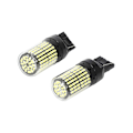 Miniatyrbild 2 av 5: 2 st Super Stark Canbus T20 7440 W21W Wy21W 144-Smd Backljus Blinkers Fel Fri Ingen F