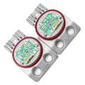 Miniatyrbild 1 av 5: 2 st LED-modul Ballast Strålkastare Angel Eyes A2059067804 A2059067904 för Benz C-klass W205