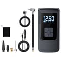 Smart Bil Däckpump Högkapacitets Luftpump med LED-Lampa 7.4/12V Wireless+DC+USB
