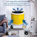 Pikkukuva 2 / 5: Core 300 True HEPA -vaihtosuodattimet LEVOIT Core 300 ja Core 300S Vortex -ilmanpuhdistimille Core 300-RF Keltainen 2 kpl Yellow