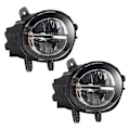 Pikkukuva 1 / 5: Pari auton etu LED sumuvaloa sumuvalaisin DRL-ajovalo - BMW F20 F22 F30 F35 LCI W LED-polttimoille 631
