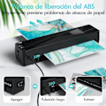 Miniatyrbilde 3 av 5: Android 11 4K Wifi Projektor Dobbel Oppløsning 1280*720P EU Plug