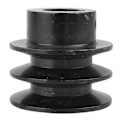 Miniatyrbillede 1 af 5: Dobbelt V-remsskive til 20 mm boring Remskive A-rem til 168F 170F GX110 GX120 GX160 GX200 7HK En
