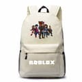 Roblox Rygsæk Mochila Børn Kapacitet Tasker-2 Beige 3