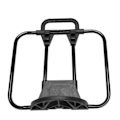 Miniatyrbillede 5 af 5: Opgradering Foldecykel C-Taske Legering Front Bagagebærer Skoletaske Bagagebærer Rygsæk Række Skelet Kurv til Pa