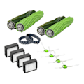 Pikkukuva 1 / 5: Korvaussarja IRobot Roomba E5 E6 E7 I7 I7+I6 I8 I3 I4 Plus 3150 E&I -sarjan pölynimurin varaosatarvikkeille