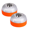 Miniatyrbilde 2 av 5: V16 Nødlys for biler godkjent av DGT, lyssignal med magnetisk base 2 units