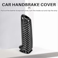 Miniatyrbillede 4 af 5: Til Bmw E46 E90 E92 E60 E39 F30 F34 F10 F20 Tilbehør Universal Carbon Fiber Bil Håndbremsegreb C