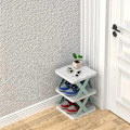 Miniatyrbillede 1 af 5: Tier Multi-Purpose Plads Organizer til Hjemme DIY Opbevaringsreol 3 layers blue