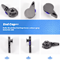 Miniatyrbilde 5 av 5: Rullebørste Bar End Cap Deksel for Dyson Digital Slim, V8 Slim, V12 V15 Detect Slim Støvsuger Reservedeler