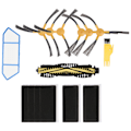 Miniatyrbilde 2 av 5: Erstatningstilbehør for Neatsvor X500 X520 X600 Pro Tesvor S6 T8 X500 Ikhos Create NetBot S15 Støvsuger