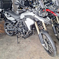 Miniatyrbild 4 av 5: För BMW F650GS F700GS F800GS Adventure Motorbas Chassi Skydd Skid Plate Bukskydd Skydda