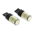 Miniatyrbild 3 av 5: 2 st Super Stark Canbus T20 7440 W21W Wy21W 144-Smd Backljus Blinkers Fel Fri Ingen F